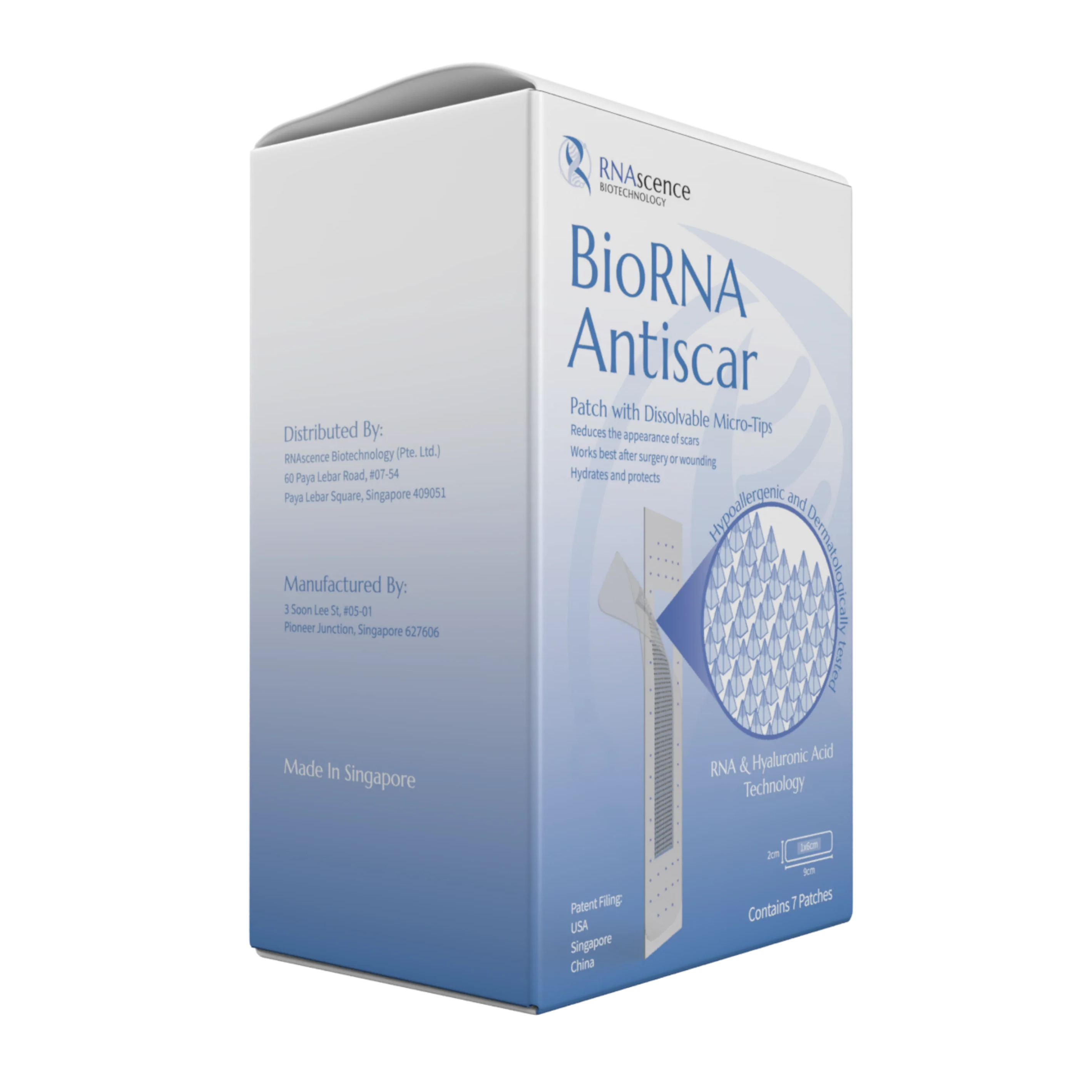 BioRNA Antiscar Patch